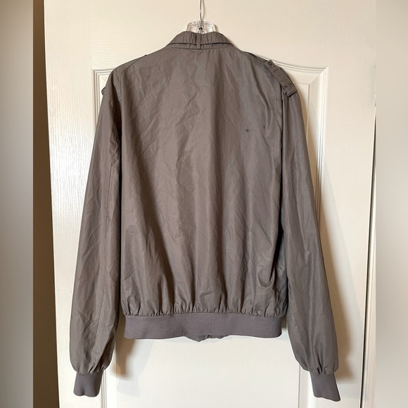 Vintage Members Only Bomber Jacket Classic Iconic Racer Full Zip Mens Size 44 L - Picture 2 of 7